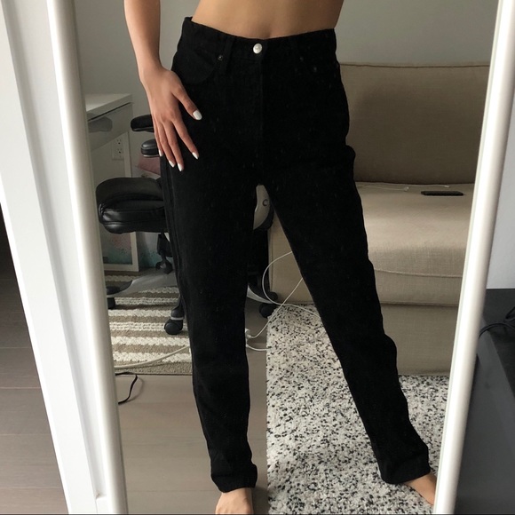 Reformation Black Stevie Ultra High Rise Jean - Picture 3 of 5